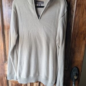 Eddie Bauer Men's Tan Sweater